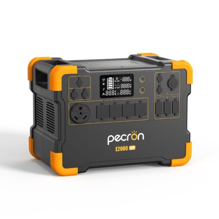 Gimago PECRON E2000LFP Expandable Portable Power Station – 2000W, 1920Wh