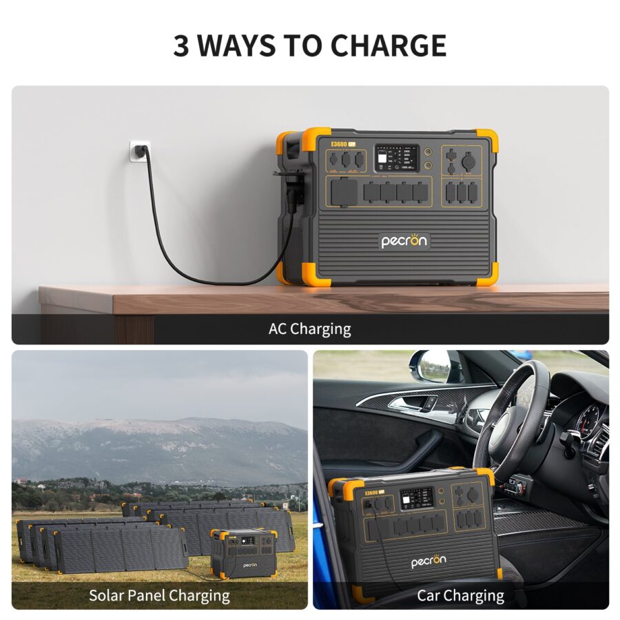 Gimago PECRON E3600LFP Portable Power Station – 3600W, 3072Wh | Preorder - Image 18