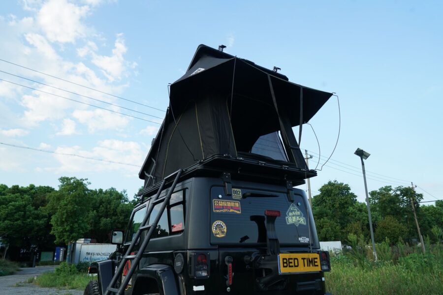 Gimago Hard Shell Rooftop Tent – Quick Open, Lightweight Aluminum for 2-3 People - Image 3