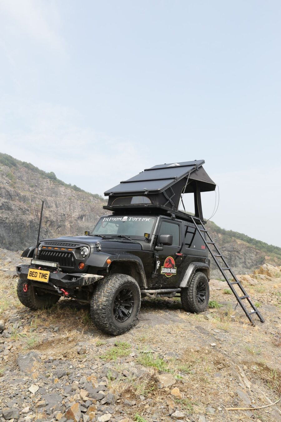 Gimago Hard Shell Rooftop Tent – Quick Open, Lightweight Aluminum for 2-3 People - Image 2