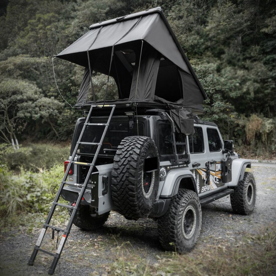 Gimago Hardshell Rooftop Tent – Durable Camping Tent for 2-3 Persons with Ladder - Image 10